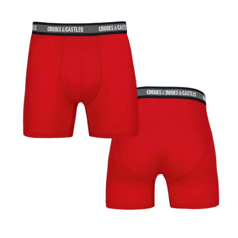 Crooks Castles Men s 4 Pack Boxer Brief UMCC007 TGR 5