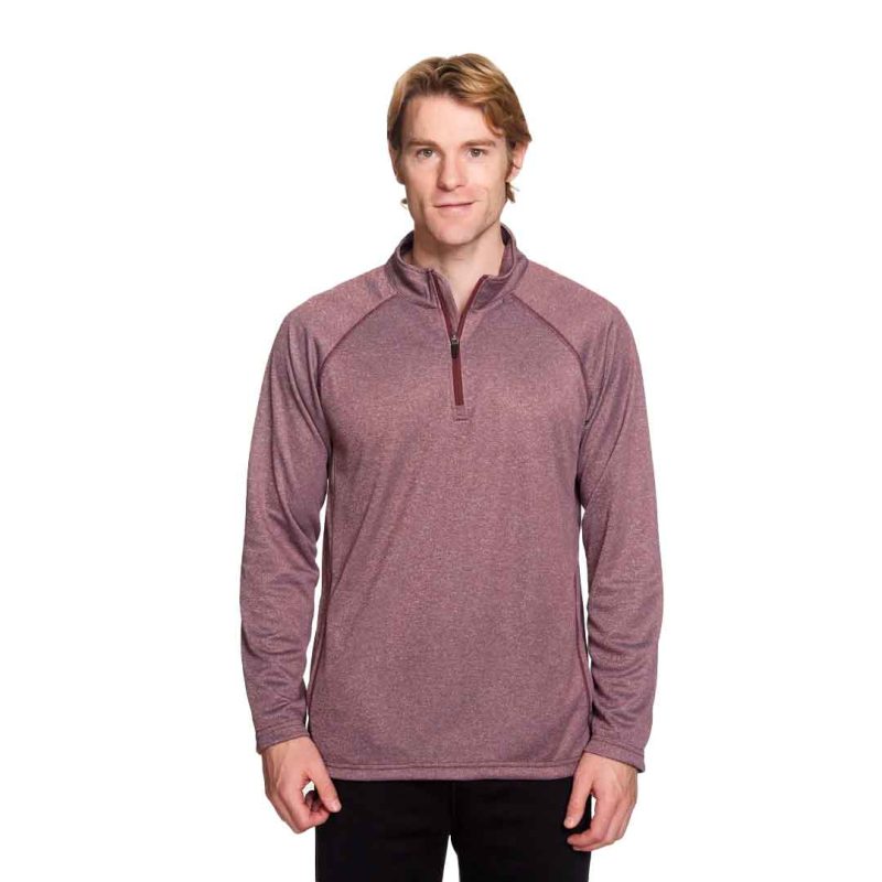 Devon Jones Men s 1 4 Zip Tech Shell Pullover DG440 BH 2