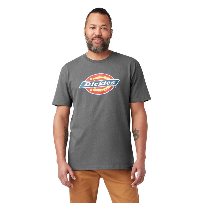 Dickies Men s Logo Short Sleeve Graphic T Shirt WS45RSNG 02