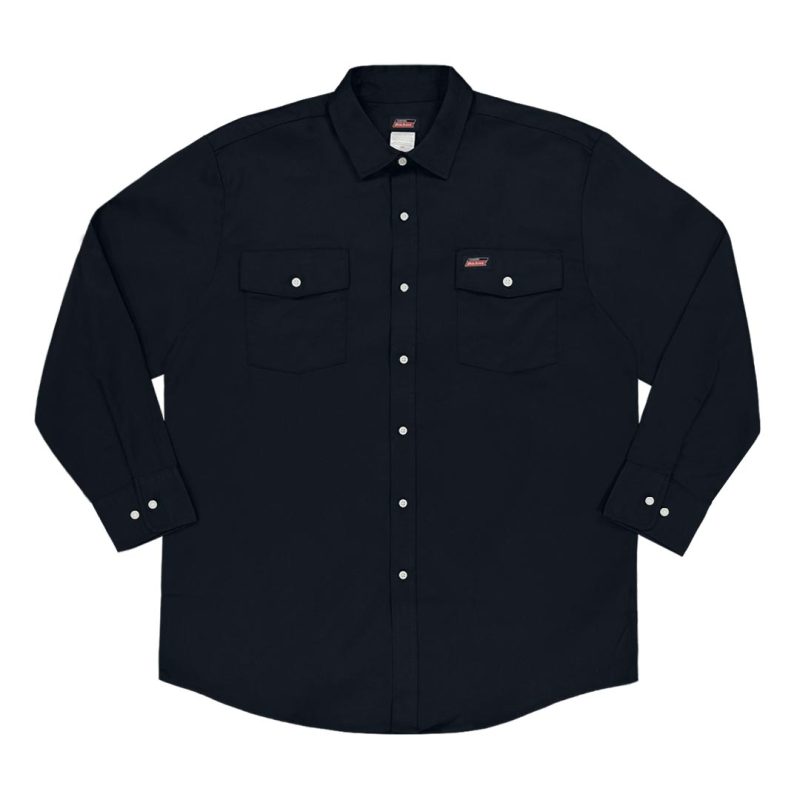 Dickies Men s Long Sleeve Twill Work Shirt G14013DN 1