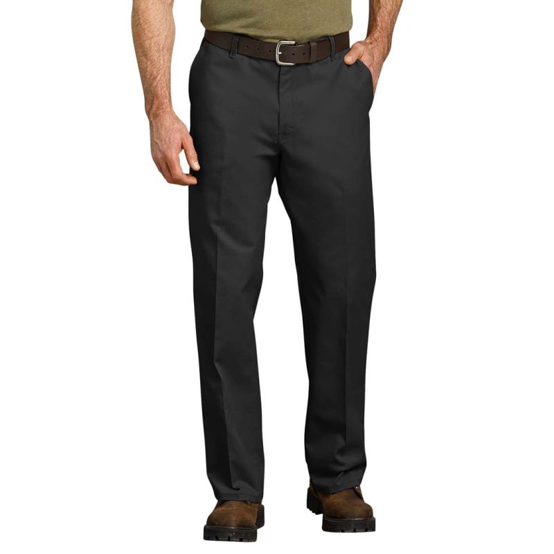 Dickies Men s Relaxed Flat Front Pant GP6388BK 2