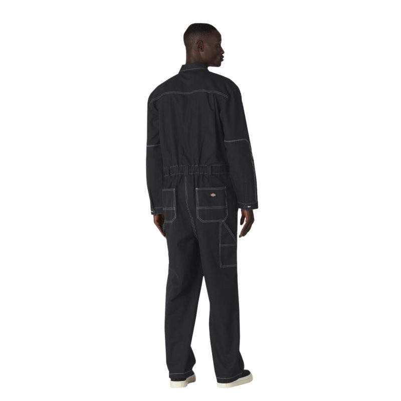 Dickies Men s Reworked Long Sleeve Twill Coverall TVR01BKX 05