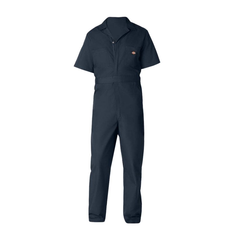 Dickies Men s Short Sleeve Poplin Coverall 33999ASN 03