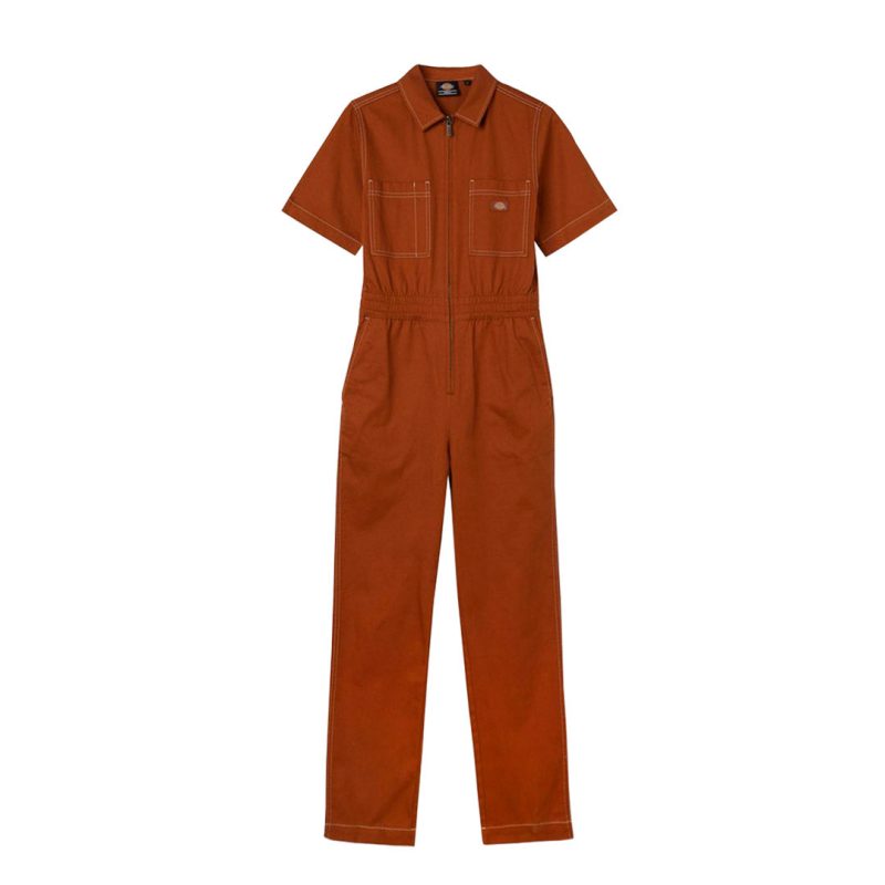 Dickies Women s Florala Short Sleeve Coverall FVR06IE 01