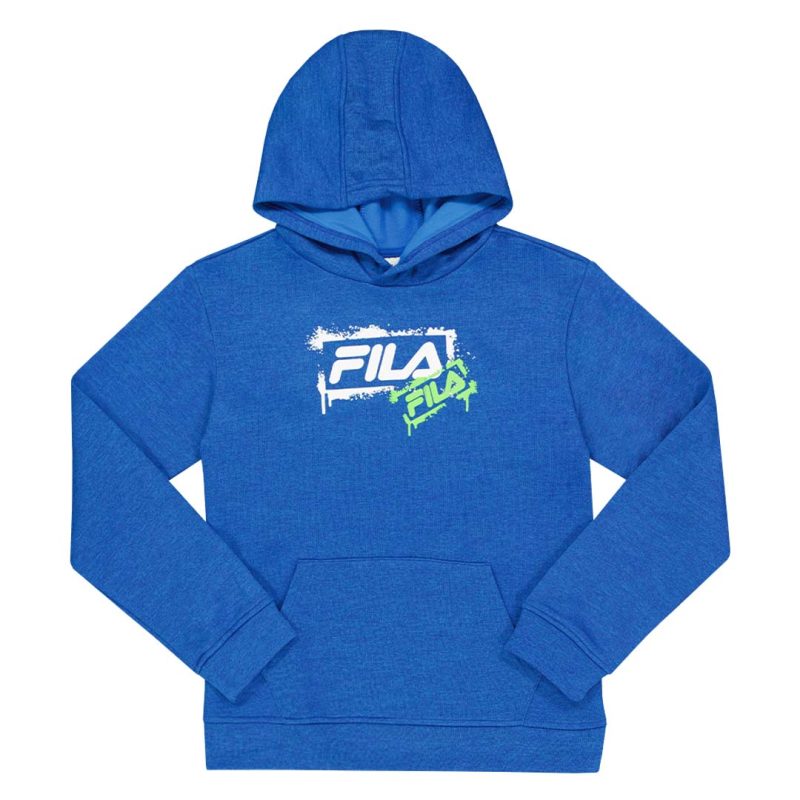 FILA Kids Junior Core Performance Hoodie 82FB31 BLU