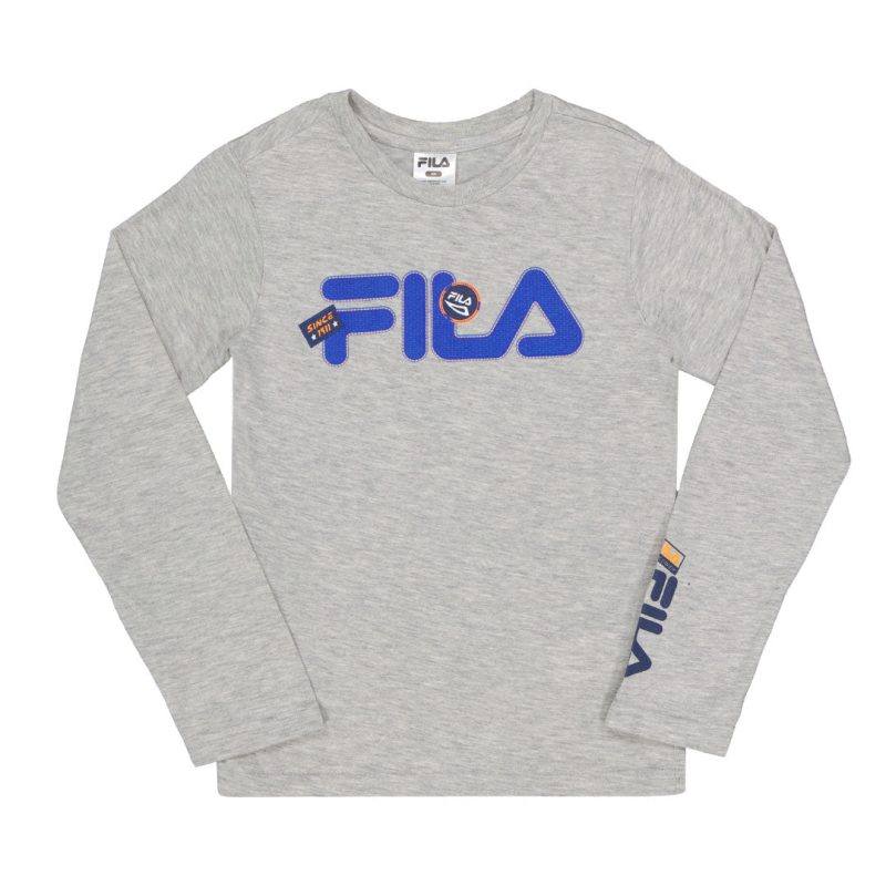 FILA Kids Junior Graphic Long Sleeve T Shirt 82FB45 GHE 01