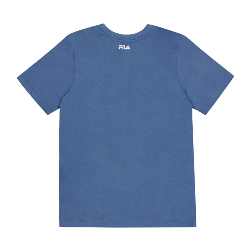 FILA Kids Junior Graphic T Shirt 82FC21 BLU 2