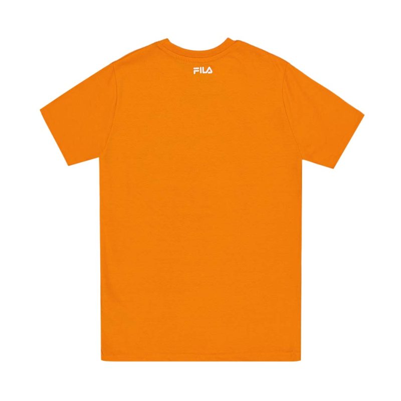 FILA Kids Junior Logo Graphic T Shirt 82FB93 ORG 2