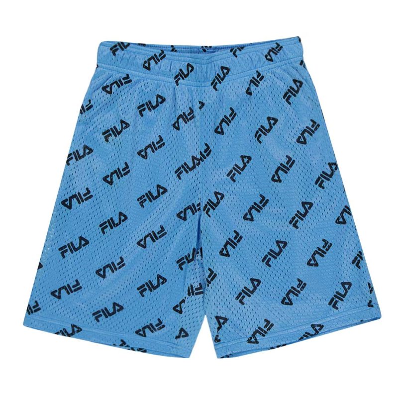 FILA Kids Junior Mesh AOP Shorts 81FA87 BLU 1