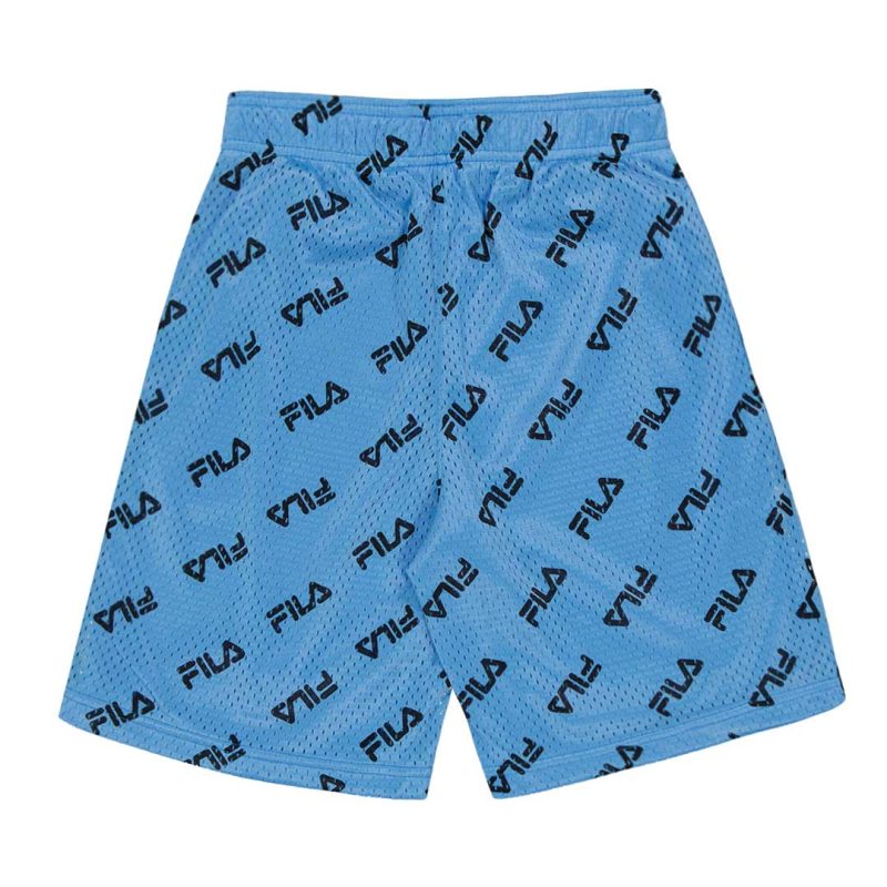 FILA Kids Junior Mesh AOP Shorts 81FA87 BLU 2