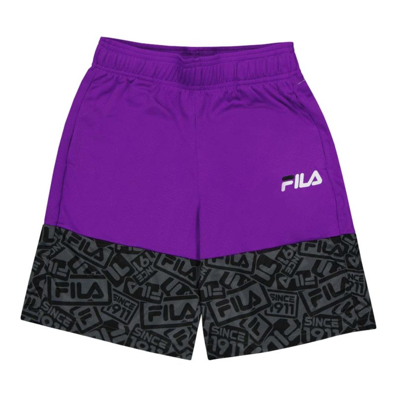 FILA Kids Junior Mesh AOP Shorts 81FA88 PUR