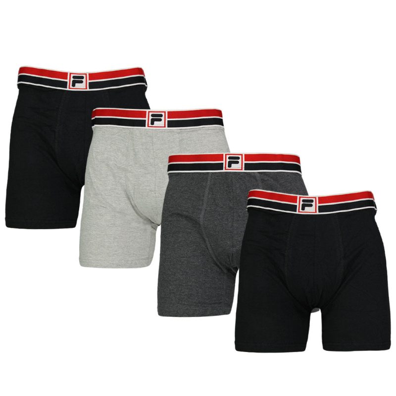 FILA Men s 4 Pack Boxer Brief FM412BXCS15 020 01