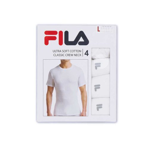 FILA Men s 4 Pack Crew Neck T Shirt FM0114CT23 100