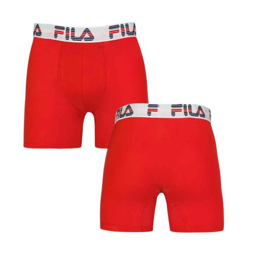 FILA Men s 4 Pack Spandex Boxer Brief FM412BXPB13 700 3