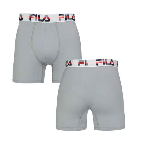 FILA Men s 4 Pack Spandex Boxer Brief FM412BXPB13 700 4