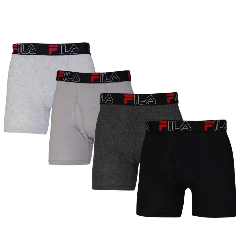 FILA Men s 4pk Boxer Brief FM412BXCS28 020 5