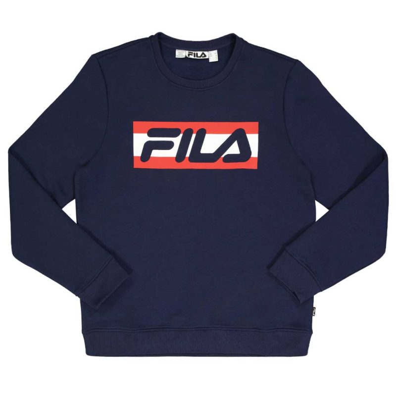 FILA Men s Adlia Long Sleeve Crew SM13B626 410 01