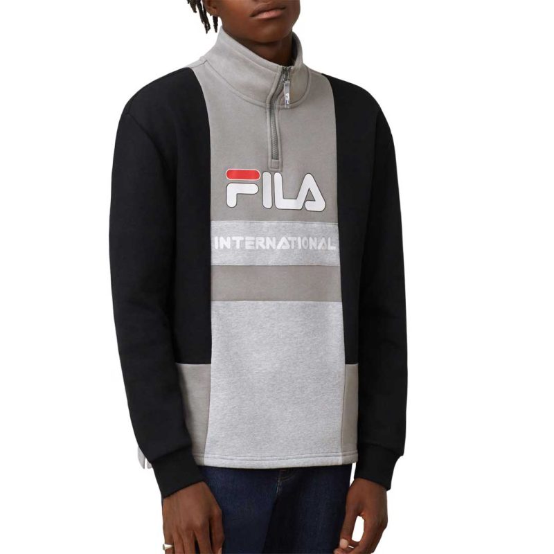 FILA Men s Damiano Funnel Neck Sweatshirt LM932985 001 01