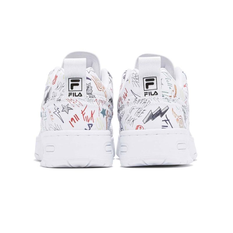 FILA Men s Fila Ace Scribbles Shoes 1CM01573 175 2