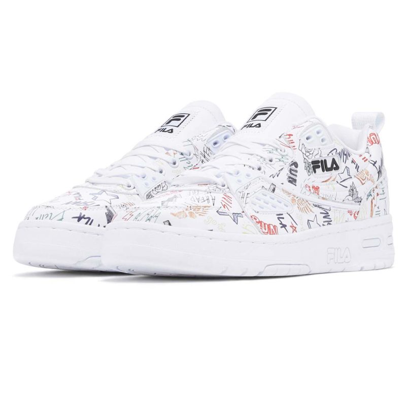 FILA Men s Fila Ace Scribbles Shoes 1CM01573 175 4