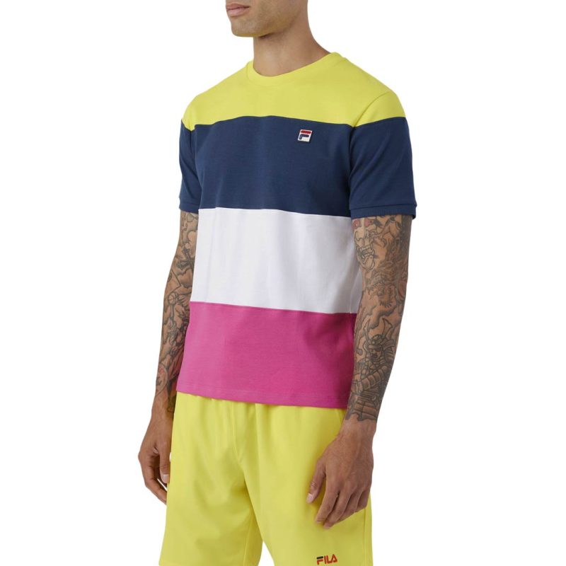 FILA Men s Serve Crew Tee S22MH007 934 02