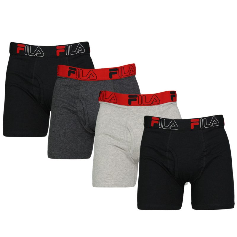 FILA Men s4PackBoxerBrief FM312BXCS28001 01