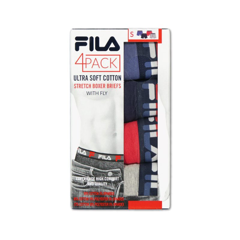 FILA Men s4PackBoxerBrief FM312BXCS28400 06