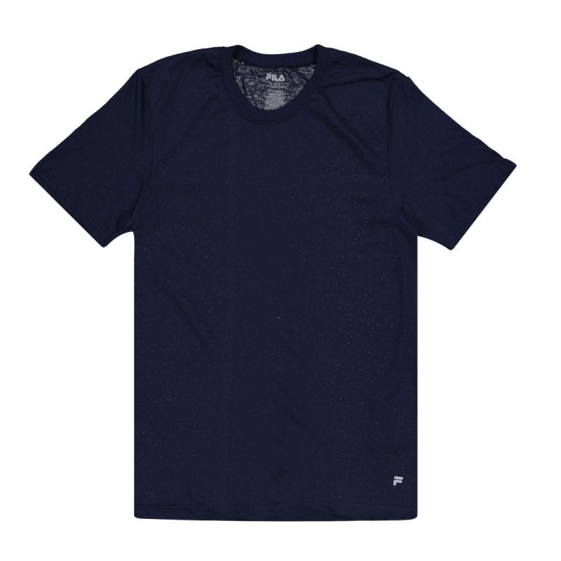 FILA Men s4PackCrewNeckT Shirt FM0314CTBLKNVY 05