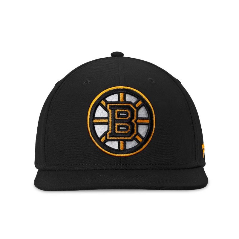 Fanatics Boston Bruins Core Fitted Hat 1179 BLK 2GC ATS 3