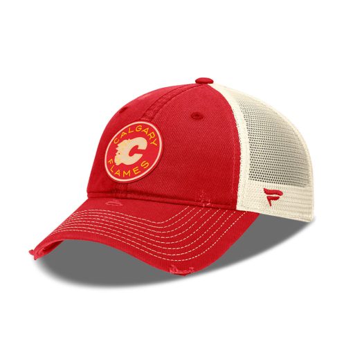 Fanatics Calgary Flames Heritage Classic Authentic Pro Adjustable Trucker Hat 02M0 5935 NHD 7US 04