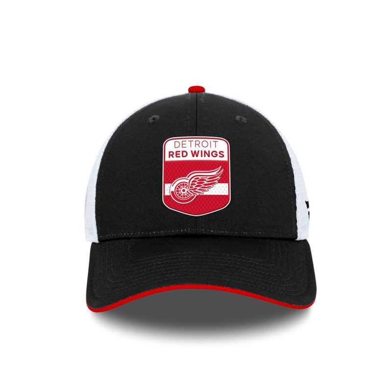 Fanatics Detroit Red Wings Authentic Pro Draft Trucker Cap HF5BOFGSV RDW 01