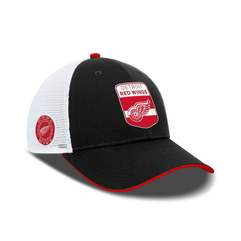 Fanatics Detroit Red Wings Authentic Pro Draft Trucker Cap HF5BOFGSV RDW 02