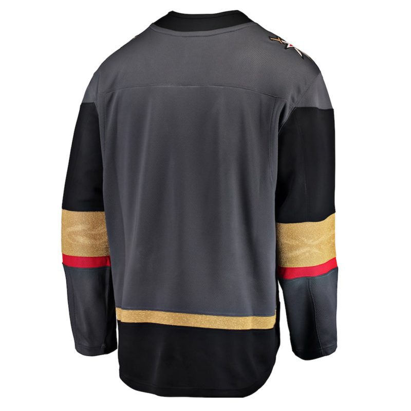 Fanatics Kids Junior Vegas Golden Knights Home Breakaway Jersey 879Y VGKH 2GU BWH 02