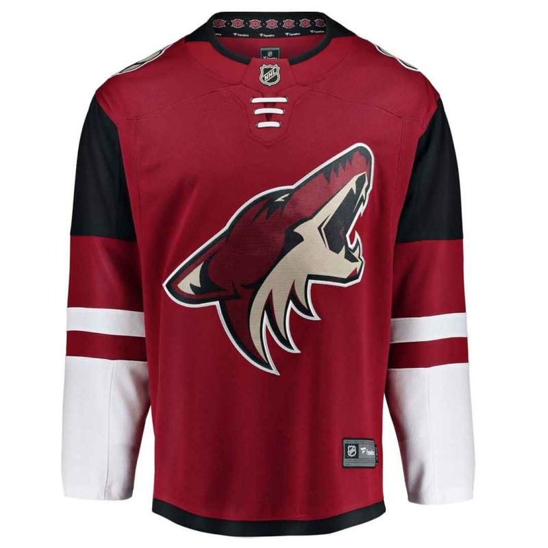 Fanatics Kids Youth Arizona Coyotes Breakaway Home Jersey 879Y ACYH 2GS BWH 1