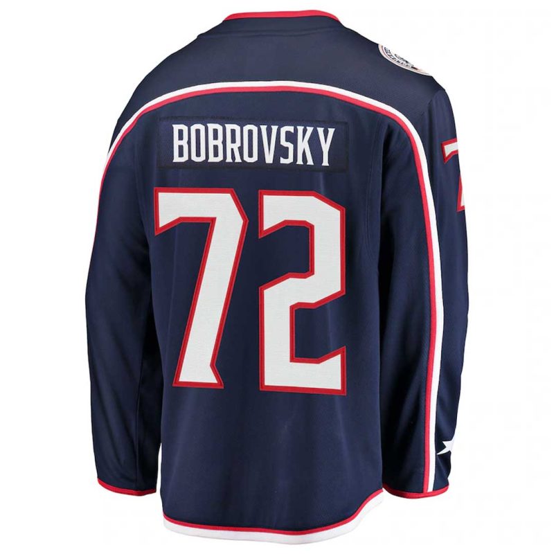 Fanatics Kids Youth Columbus Blue Jackets Bobrovsky Breakaway Player Jersey 879Y CBJH H39 B72 02