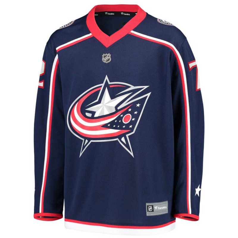 Fanatics Kids Youth Columbus Blue Jackets Bobrovsky Home Replica Jersey 265Y CBJH H39 72B 01