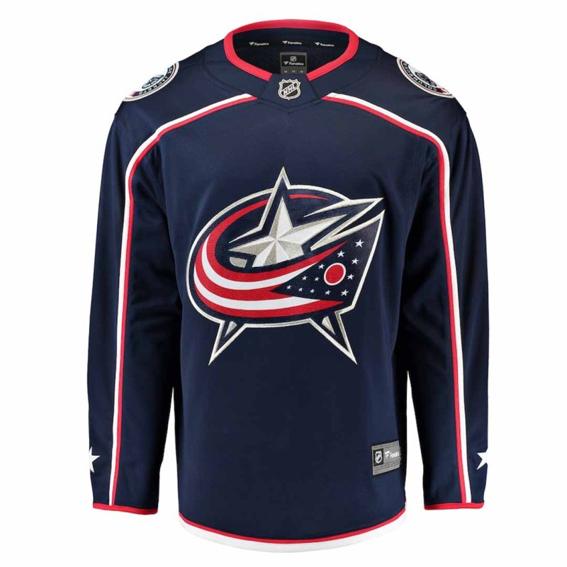 Fanatics Kids Youth Columbus Blue Jackets Home Breakaway Jersey 879Y CBJH 2GD BWH 1