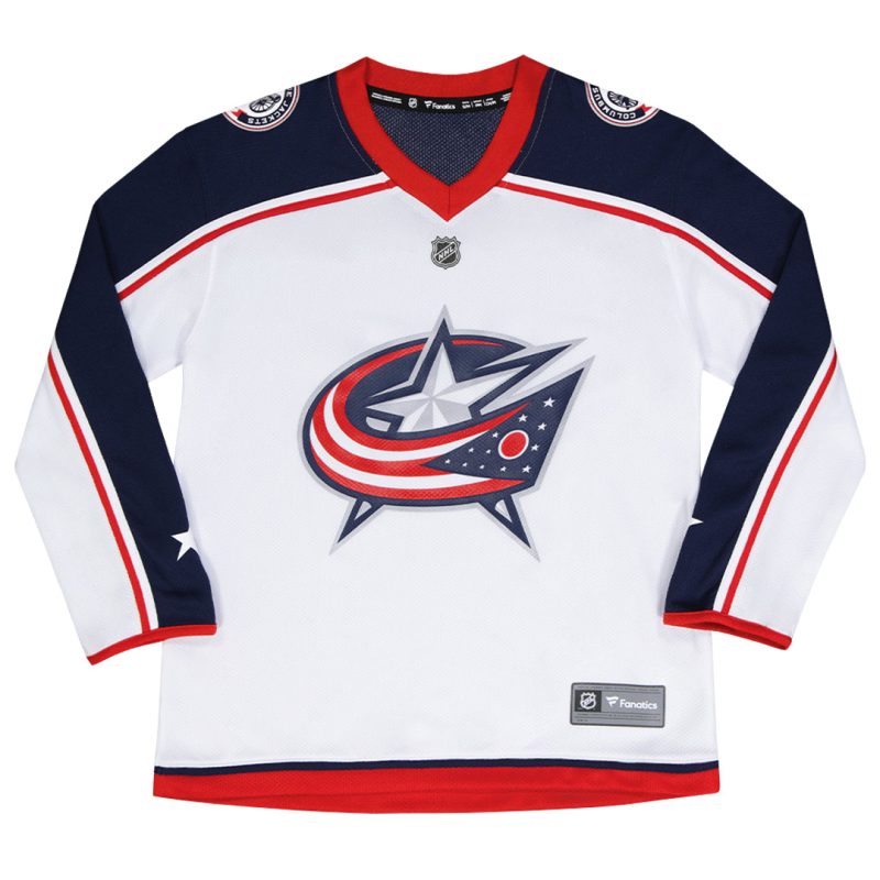 Fanatics Kids Youth Columbus Blue Jackets Replica Away Jersey 265Y CBJA 2GD RJA