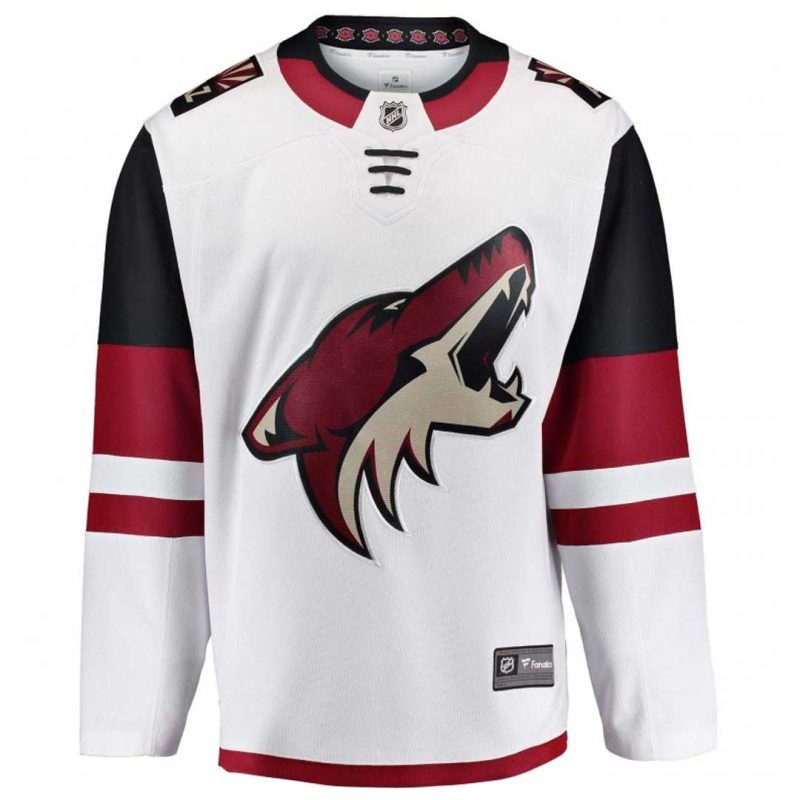 Fanatics Kids Youth Coyotes Breakaway Away Jersy 879Y ACYA 2GS BWA 01