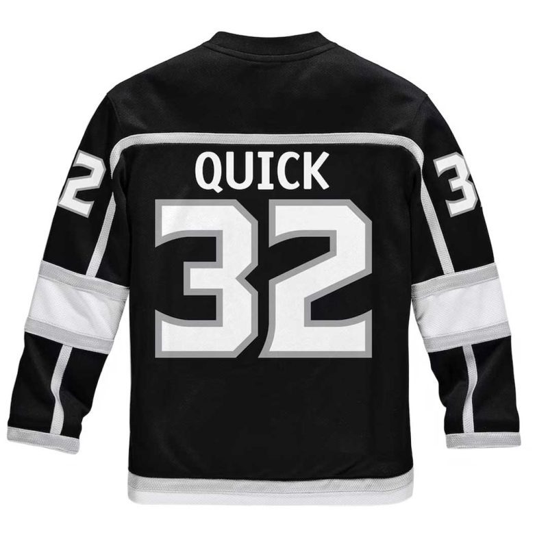 Fanatics Kids Youth Los Angeles Kings J.Quick Replica Home Jersey 265Y LKIH H3E 32Q 02