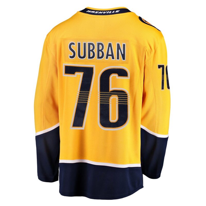 Fanatics Kids Youth Nashville Predators Subban Breakaway Home Jersey 879Y NPRH H3H S76