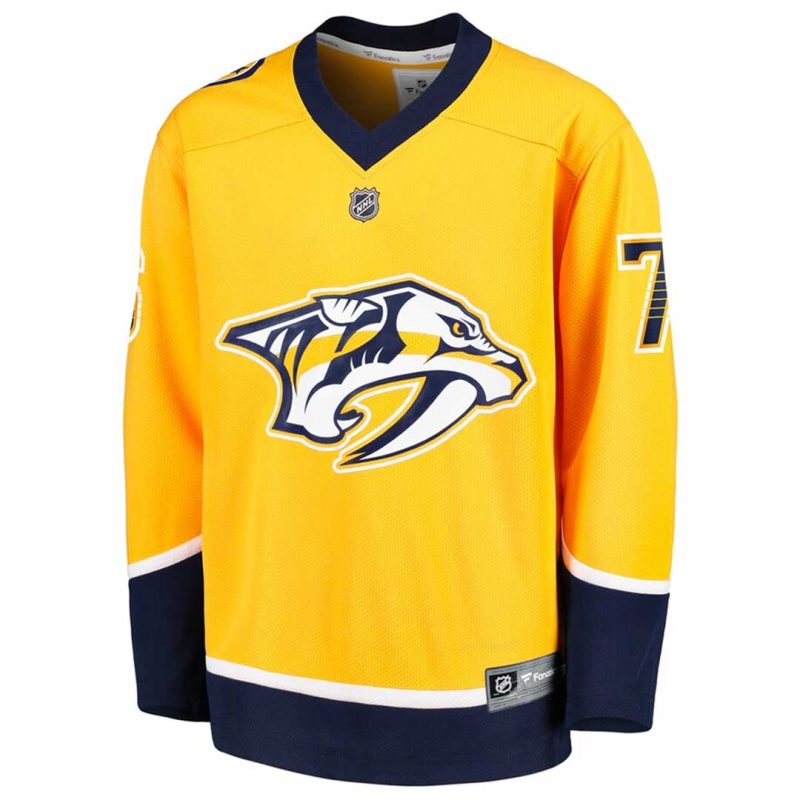 Fanatics Kids Youth Nashville Predators Subban Replica Player Home Jersey 265Y NPRH H3H 76S 01