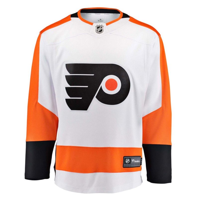 Fanatics Kids Youth Philadelphia Flyers Breakaway Away Jersey 879Y PFLA 2Q BWA 2