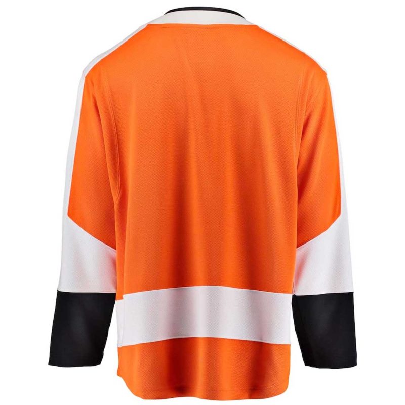 Fanatics Kids Youth Philadelphia Flyers Philadelphia Breakaway Home Jersey 879Y PFLH 2Q BWH 02