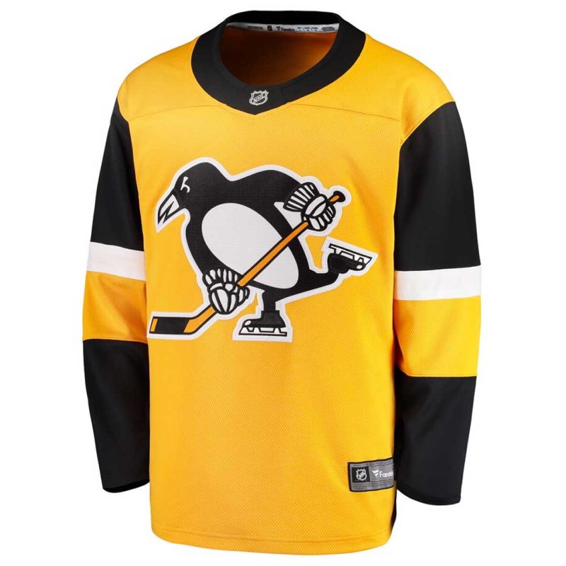 Fanatics Kids Youth Pittsburgh Penguins Breakaway Alternate Jersey 879Y PPGX 2GT BWX 01