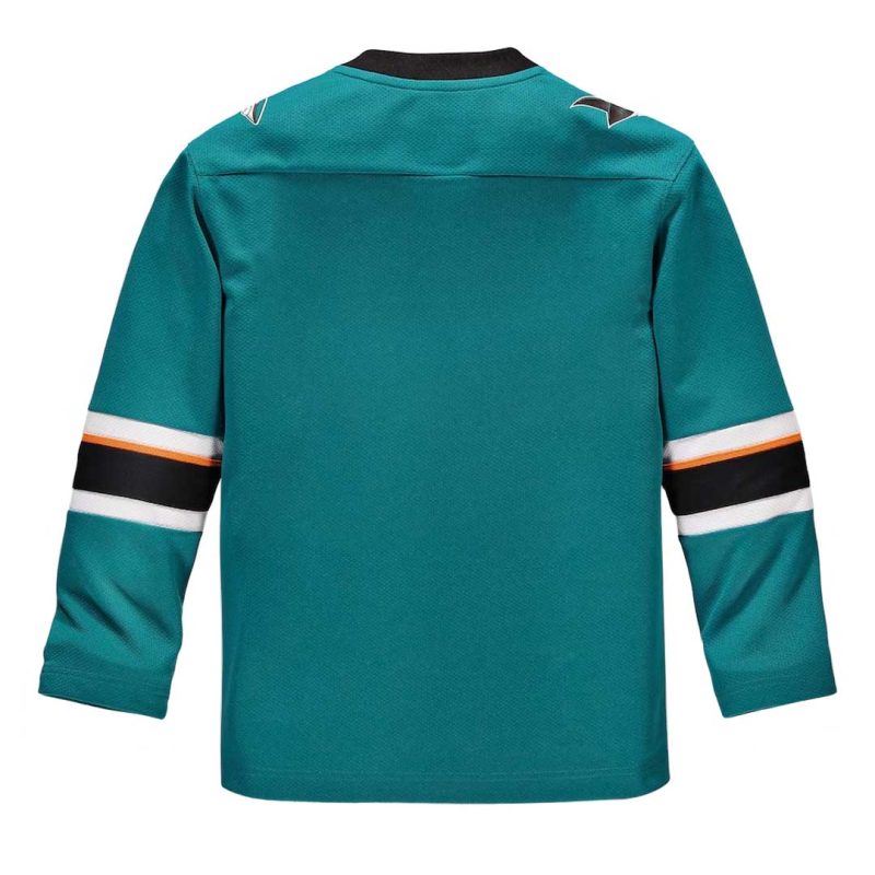 Fanatics Kids Youth San Jose Sharks Replica Home Jersey 265Y SSHH 2GE RJH 02