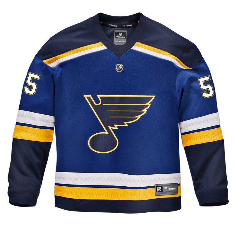 Fanatics Kids Youth St. Louis Blues Parayko Replica Home Jersey 265Y SLBH H35 55P 01