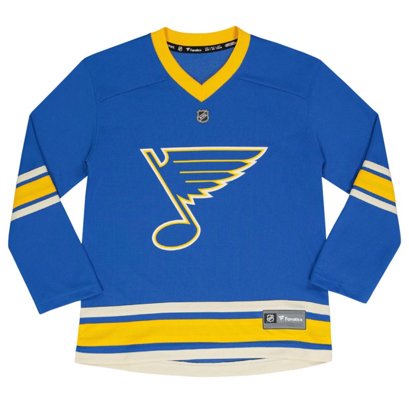 Fanatics Kids Youth St. Louis Blues Replica Alternate Jersey 265Y SLBX 2AM RJX