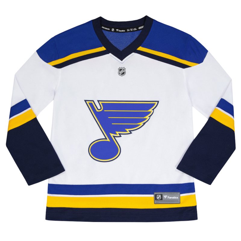 Fanatics Kids Youth St. Louis Blues Replica Away Jersey 265Y SLBA 2AM RJA