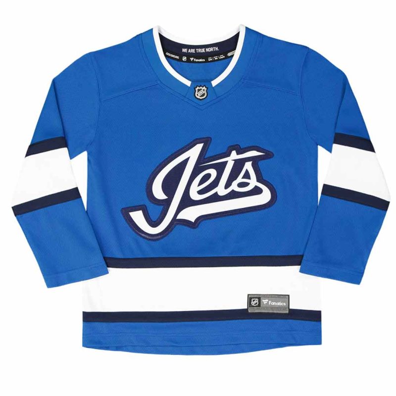 Fanatics Kids Youth Winnipeg Jets Alt Breakaway Jersey 879Y WJEX 2GN BWX 1